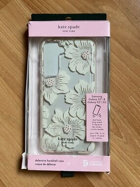 kate spade white floral protective case for Samsung Galaxy S21 / S21 5G